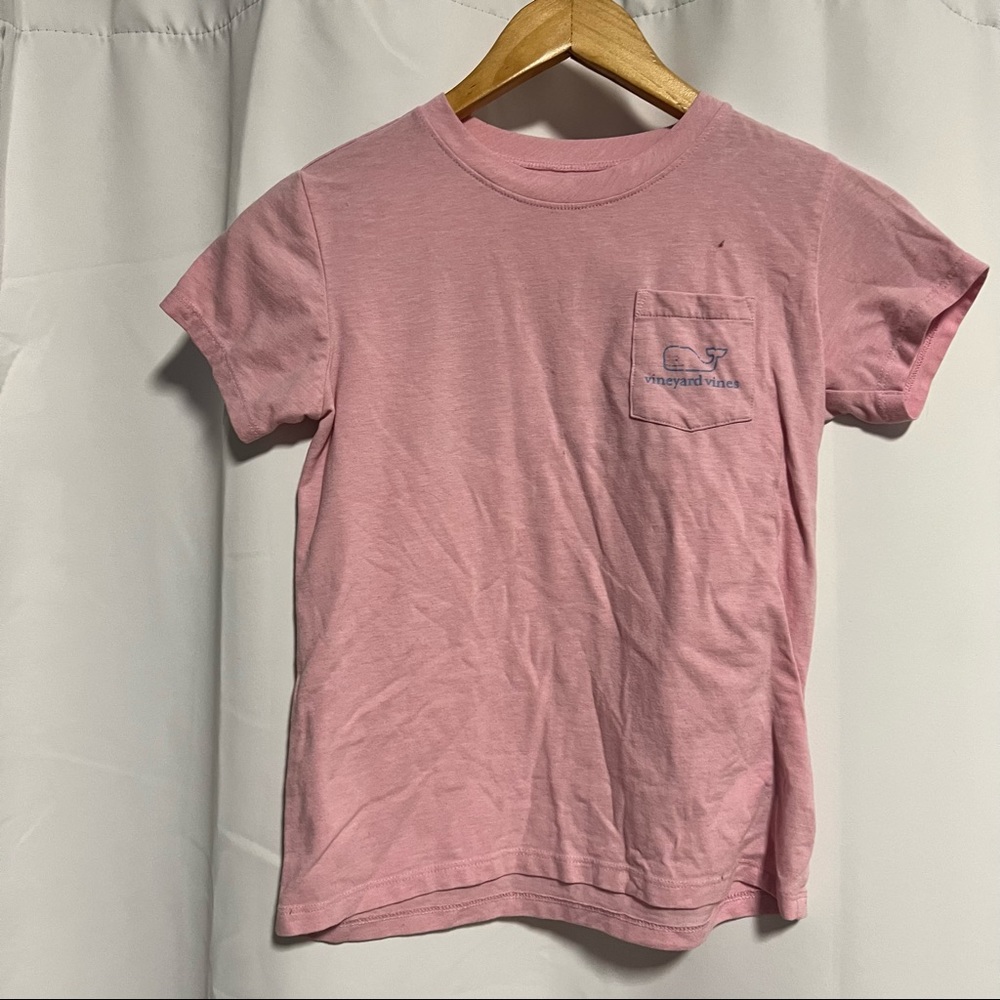 Vineyard Vines Pink Edgarton t shirt M 10-12